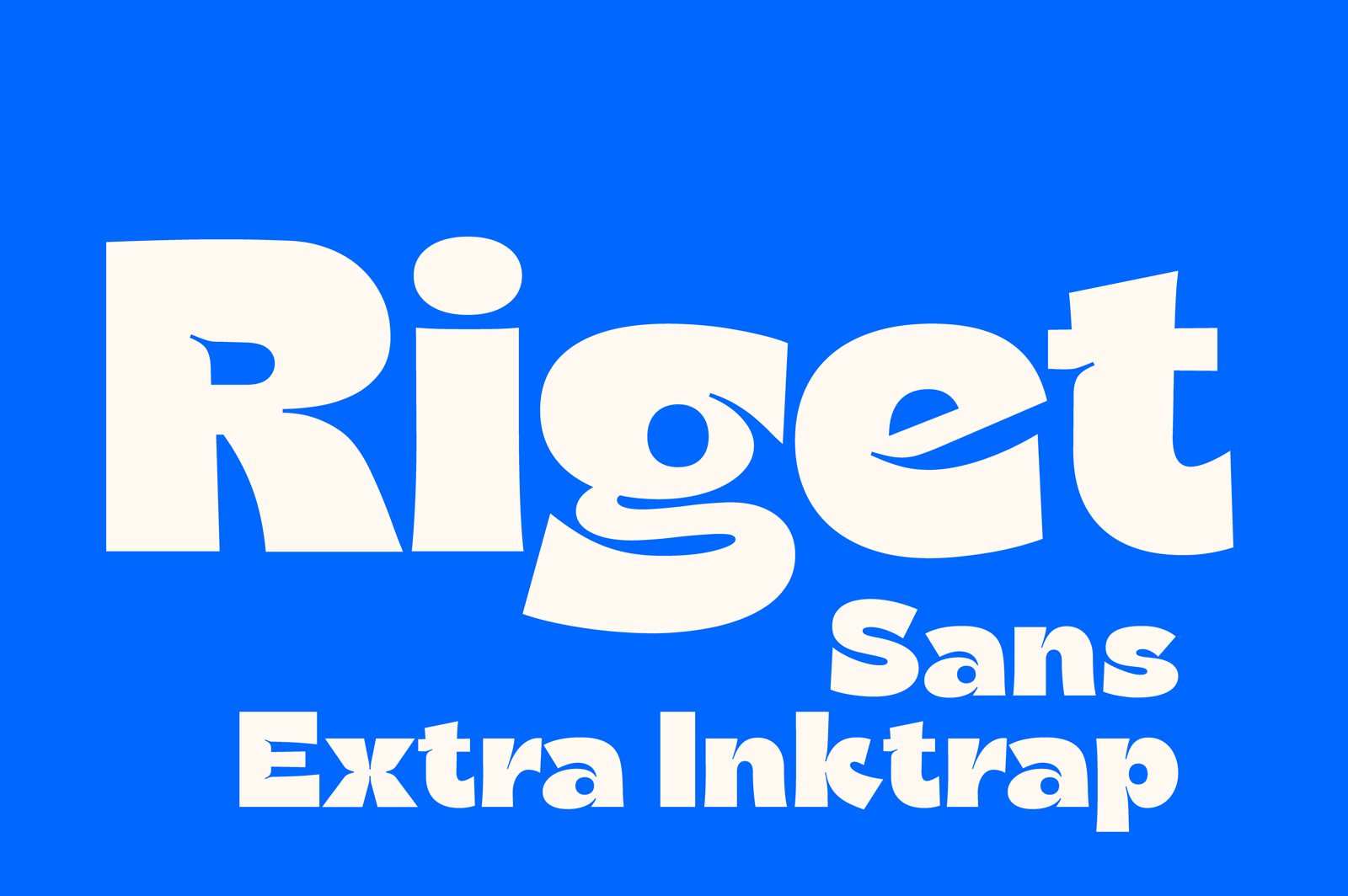 Riget Sans Font