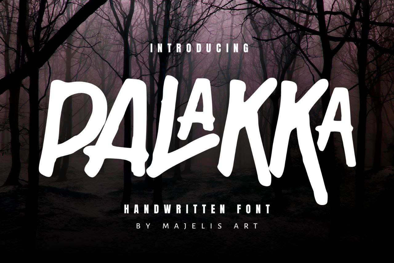 PALAKKA - Handwritten font