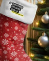 Three Christmas Stockings Mockup