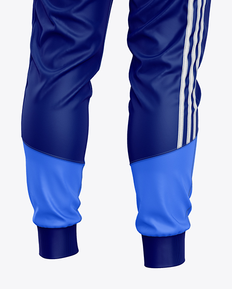 Men’s Pants Mockup - Back Half Side View