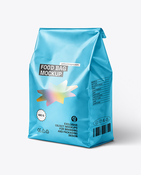 Food Bag Mockup - Packaging mockups