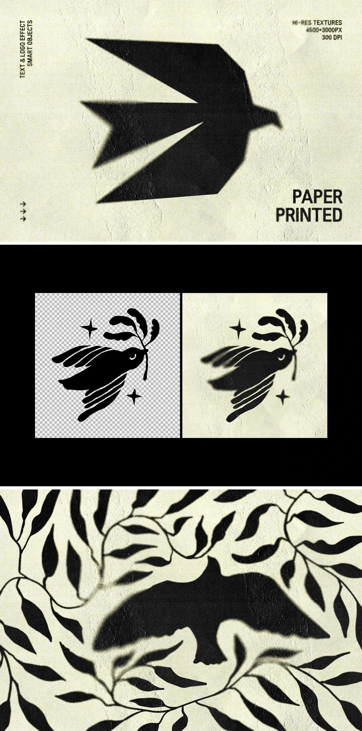 12-in-1 Paper Printed Effects Bundle
