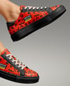 Pair of Sneakers on Woman's Legs Mockup