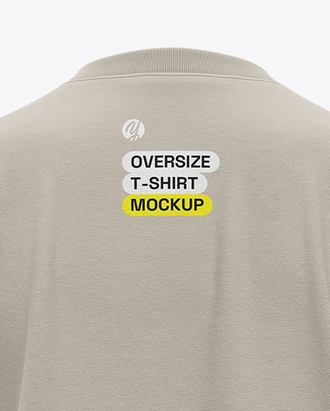 Kids Oversize T-Shirt Mockup