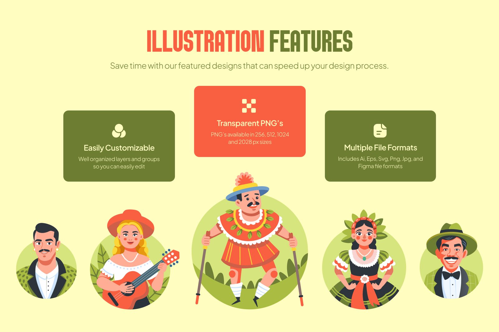 Mexican and Hispanic Characters
