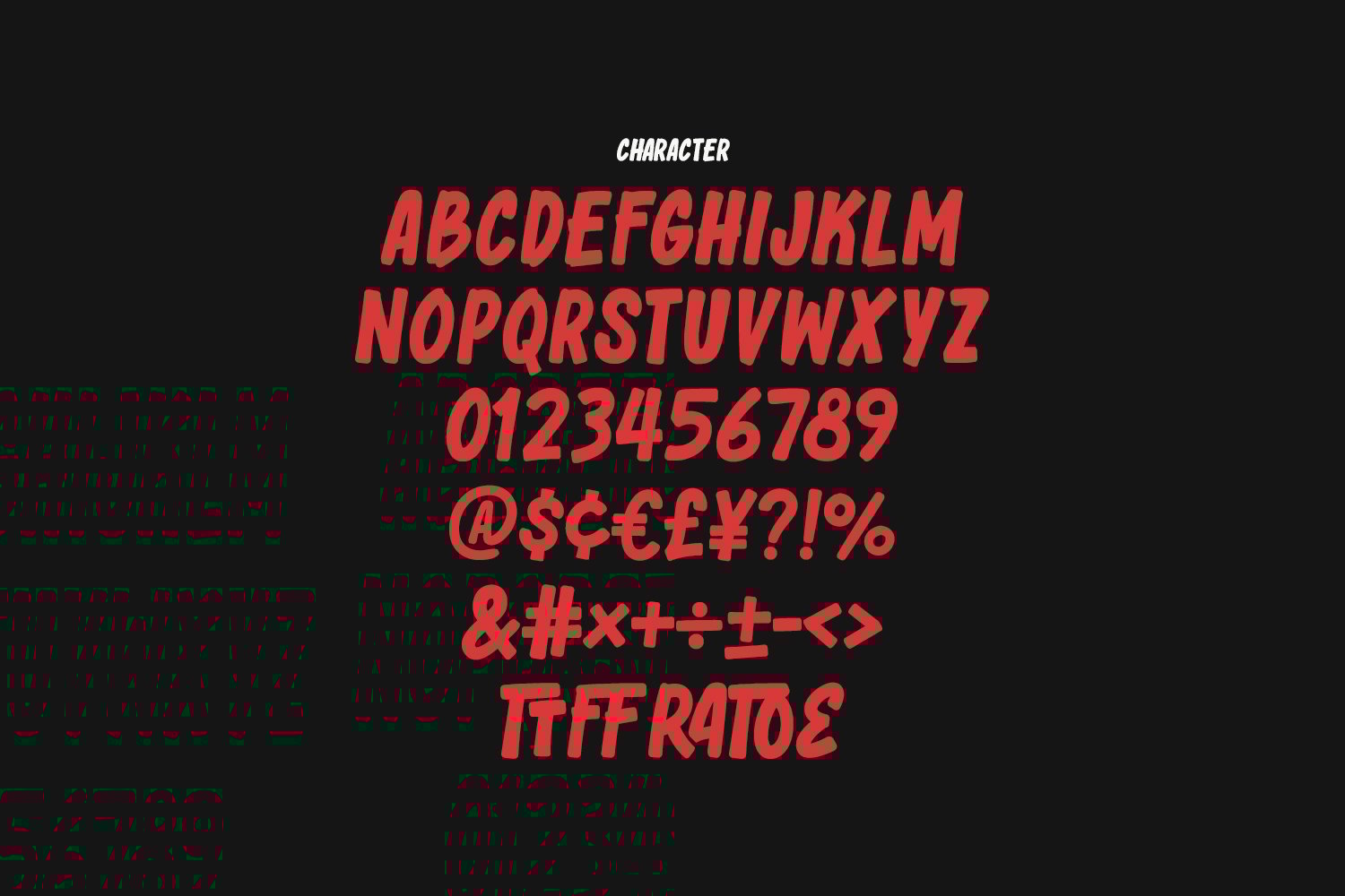 Cracton Bold Hand Drawn Brush Font