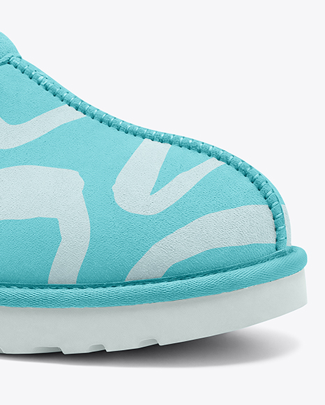 Women's UGG Slipper Mockup