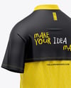 Raglan Short Sleeve Cage Jacket Mockup