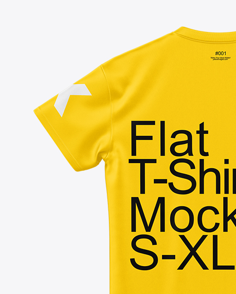 T-Shirt Mockup - Back View
