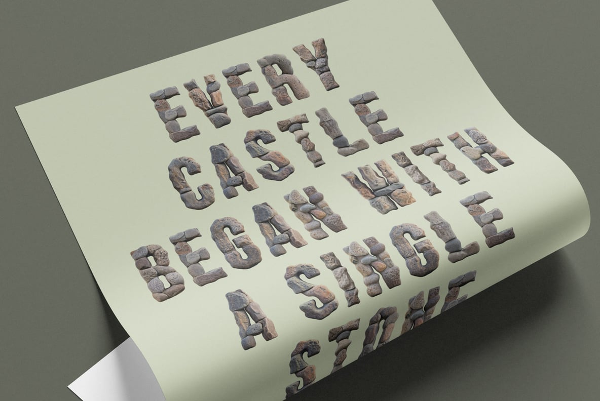 Stone Stack Font