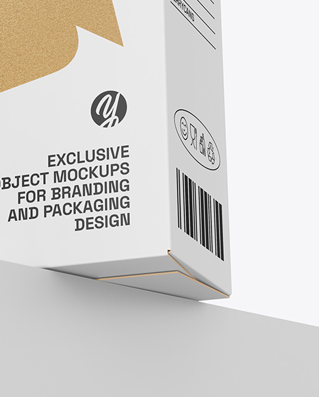 Paper Box Mockup