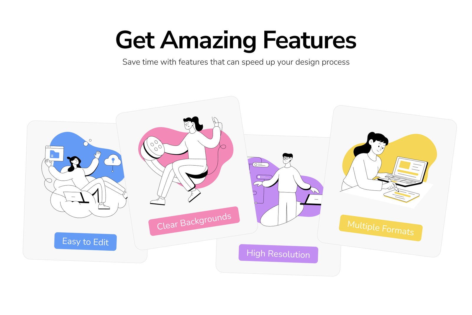 Work Illustrations Bundle