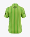Men's Short Sleeve Shirt Mockup - Back View