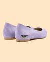 Pair of Suede Ballet Flats Mockup