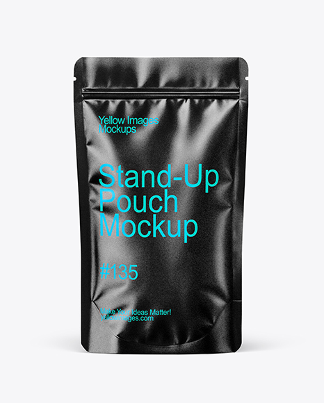 Kraft Stand Up Pouch Mockup