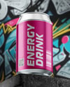 12oz Aluminium Can on the Block Mockup