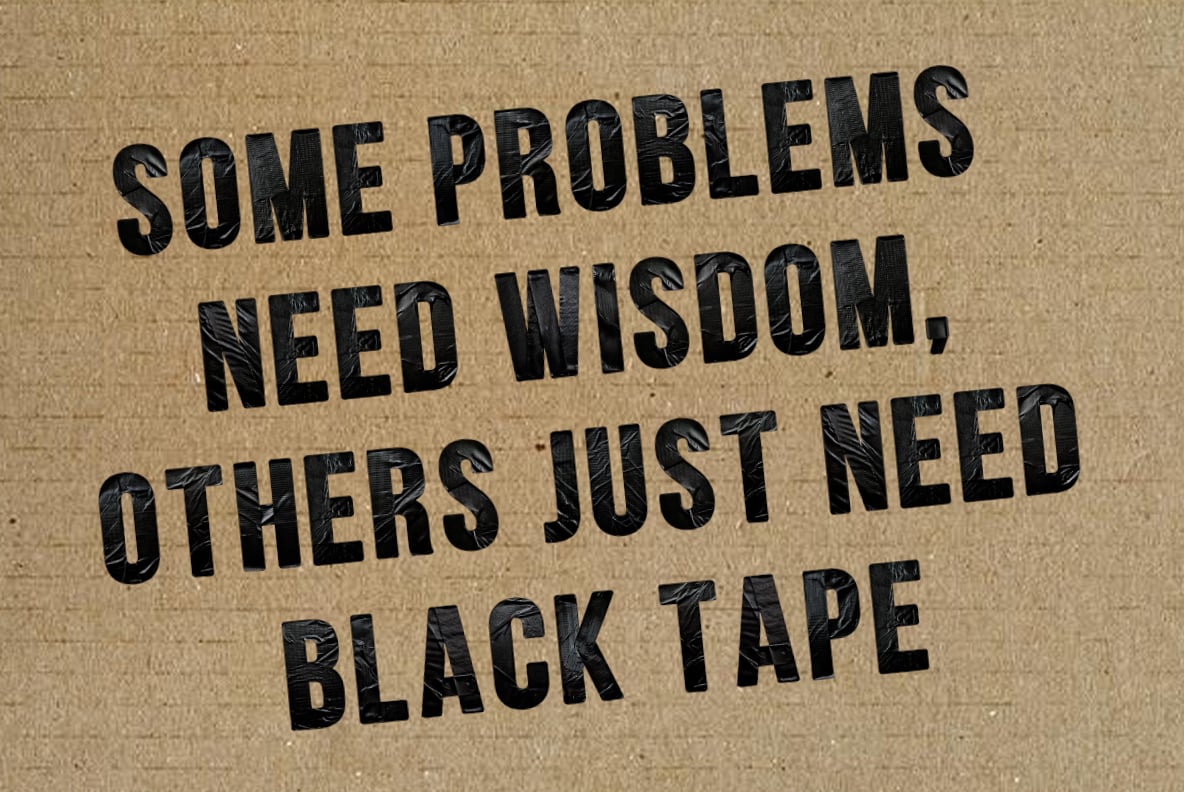 Tape Craft Font