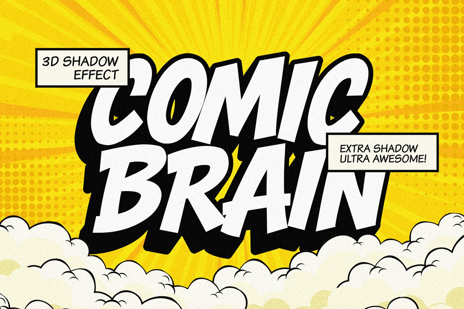 Hero Bump - Comic Display Font