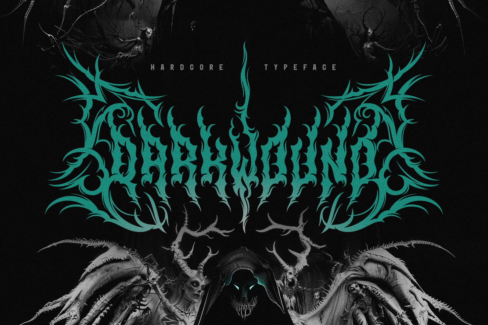 Darkwound - Hardcore Font