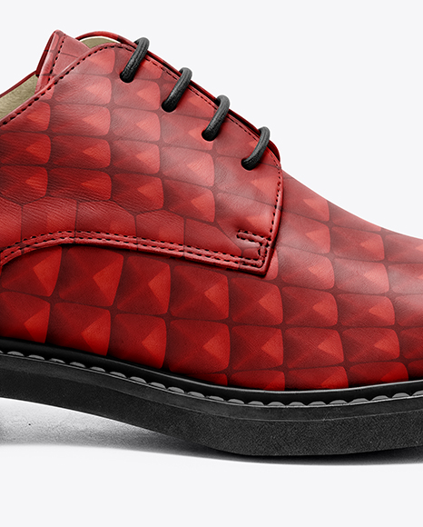 Women's Derby Shoe Mockup
