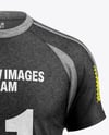 Heather T-Shirt Mockup - Front View