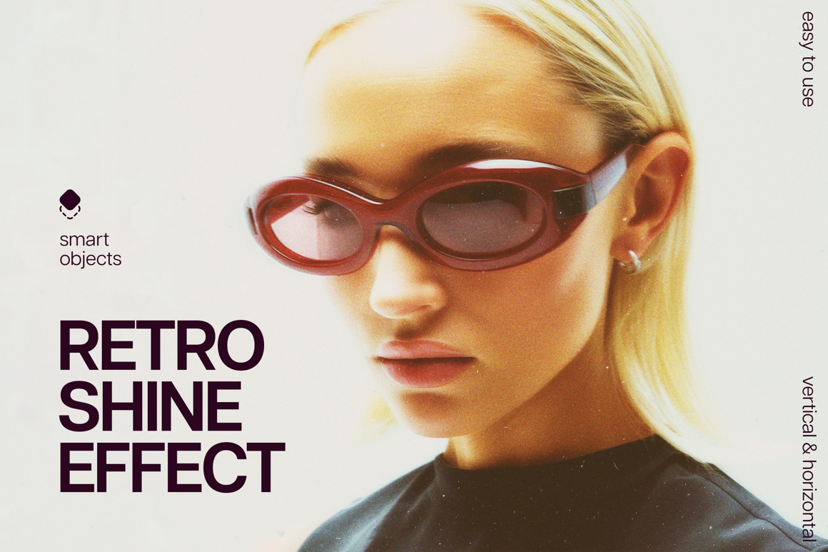 Retro Shine Photo Effect