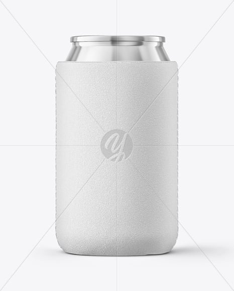 Fabric Stubby Holder - 330ml Can Cooler Mockup