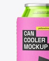 Fabric Stubby Holder - 330ml Can Cooler Mockup