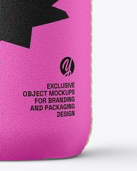 Fabric Stubby Holder - 330ml Can Cooler Mockup