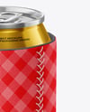 Fabric Stubby Holder - 330ml Can Cooler Mockup
