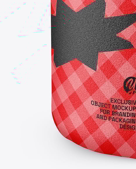Fabric Stubby Holder - 330ml Can Cooler Mockup