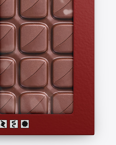 Milk Chocolate Bar Mockup