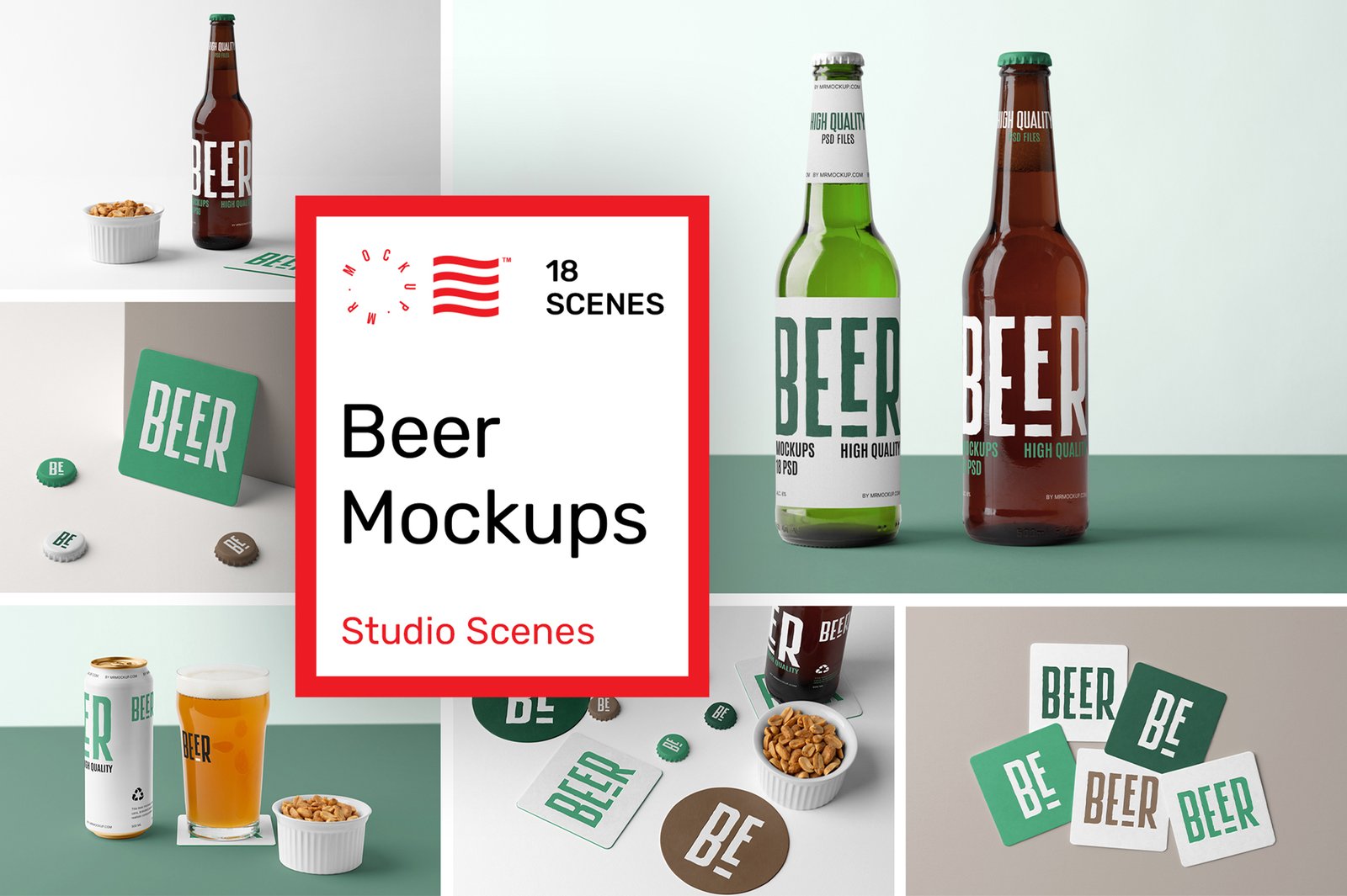 Beer Mockups
