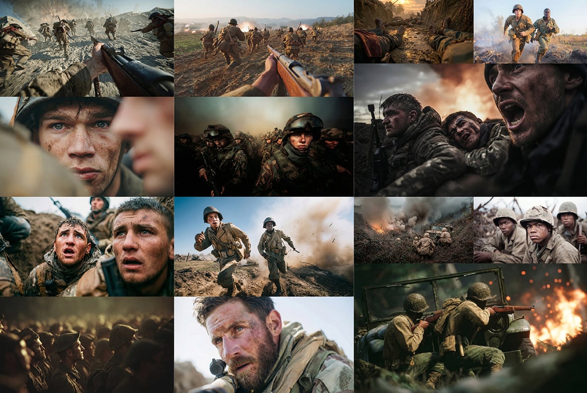 Faces of War - 114 images