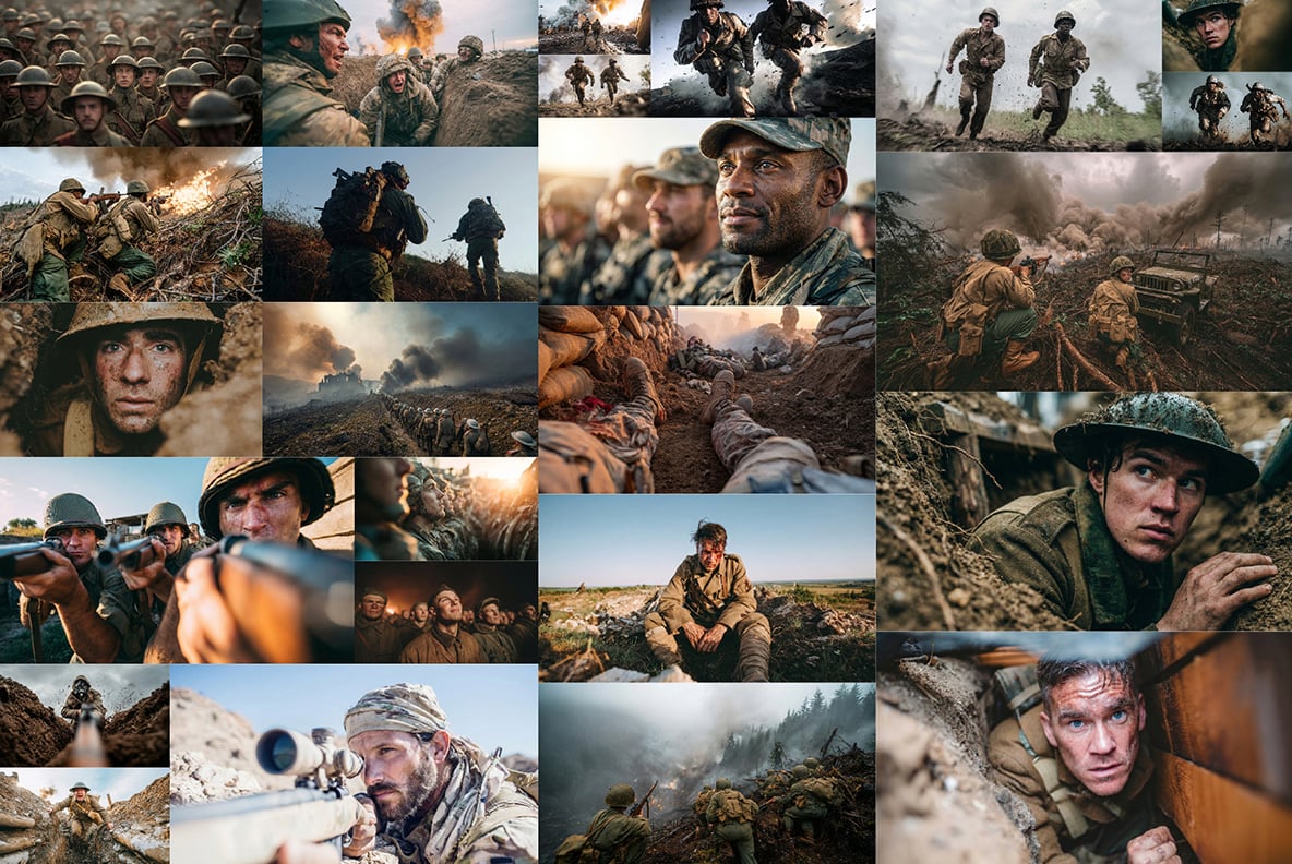 Faces of War - 114 images