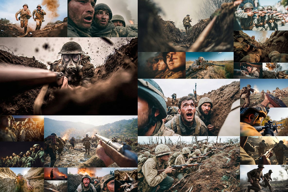 Faces of War - 114 images