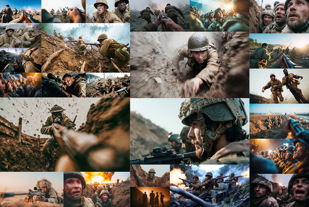 Faces of War - 114 images
