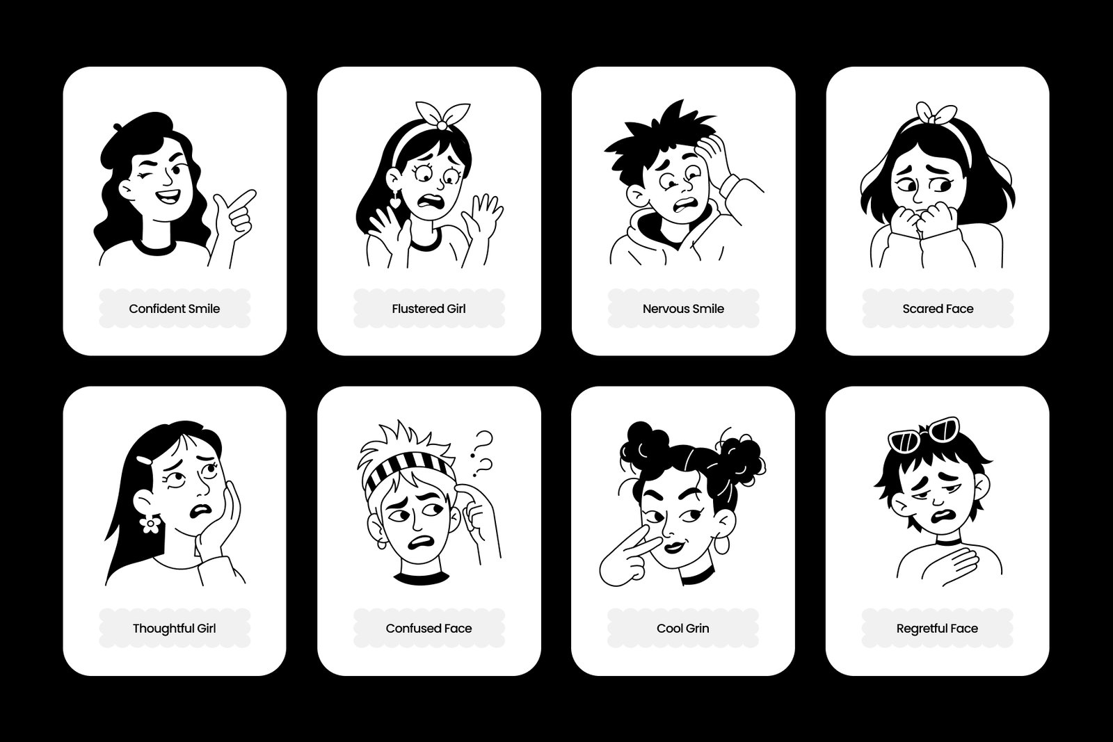 Facial Expressions Icons