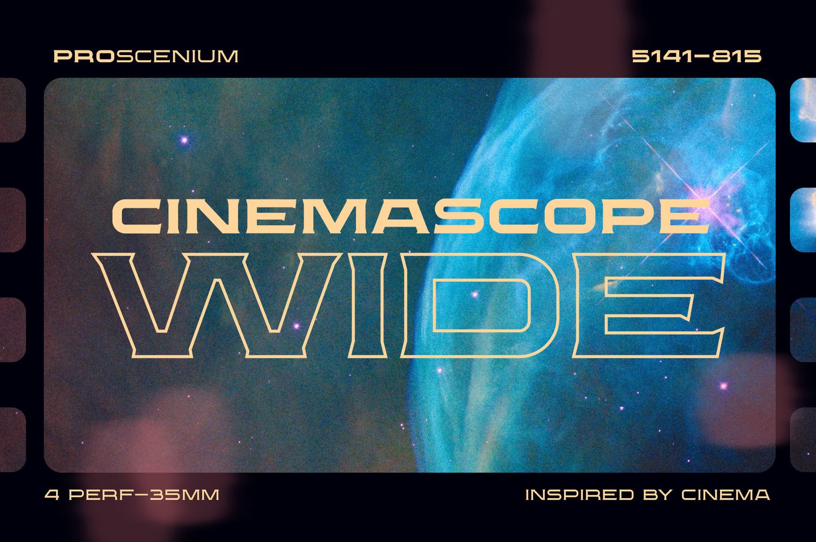 Proscenium Serif - A Widescreen Title Font Designed for Cinema