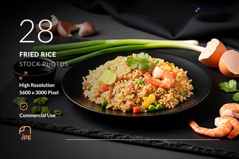 28 Fried Rice Stock Photos – Authentic Asian Food Collection - Creative Store