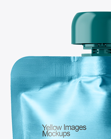 Metallic Doy Pack Mockup