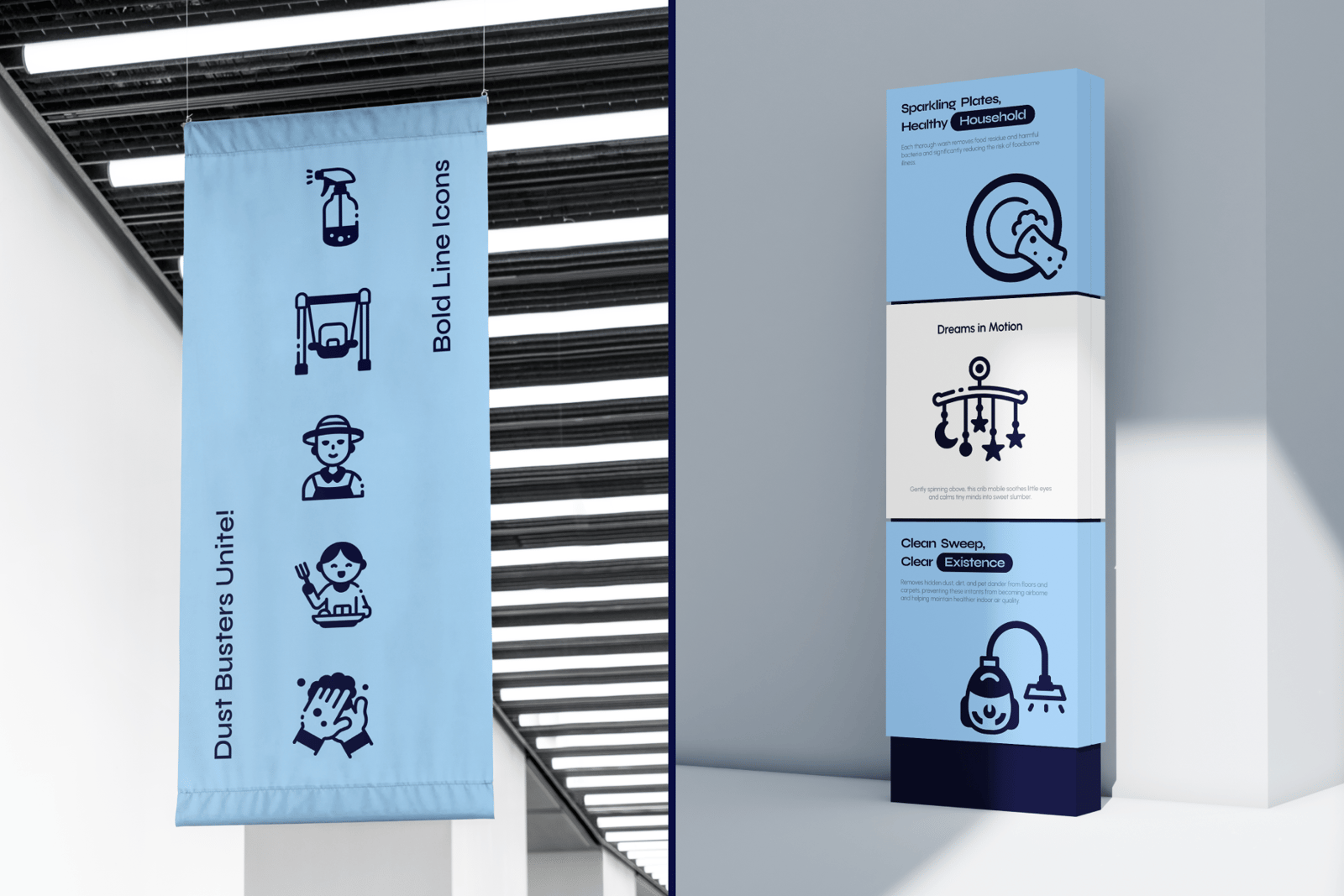 Family and Daily Life Icon Set