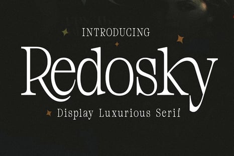 Redosky Font - Fonts