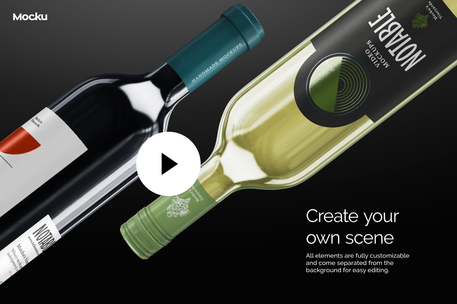 Bordeaux Wine Video Mockup - Notable Collection