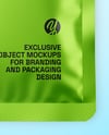 Matte Metallic Sachet Mockup