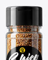Spice Jar with Ground Pepper Mix Mockup