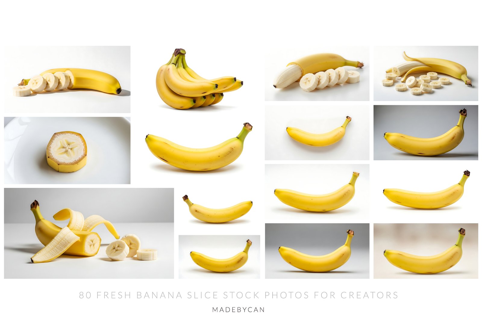 80 Fresh Banana Slice Stock Photos for Creators