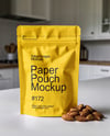Matte Stand-Up Pouch Mockup