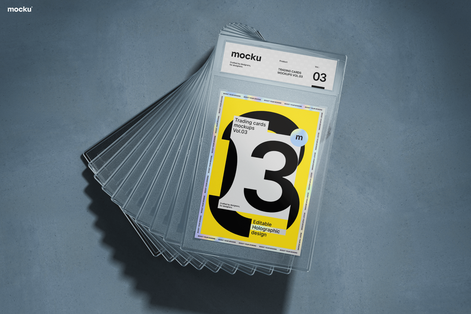 Trading Card Mockups - VOL 03