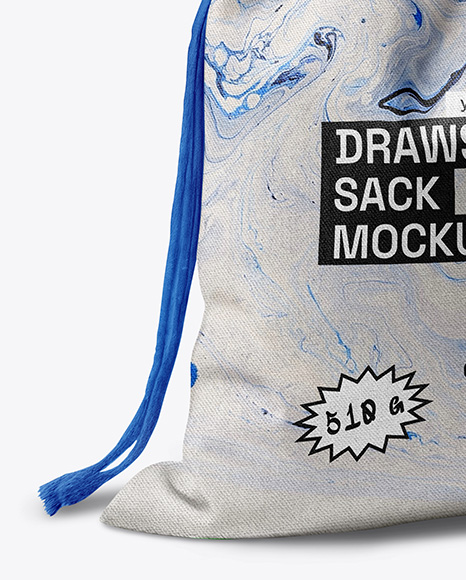 Drawstring Sack Mockup
